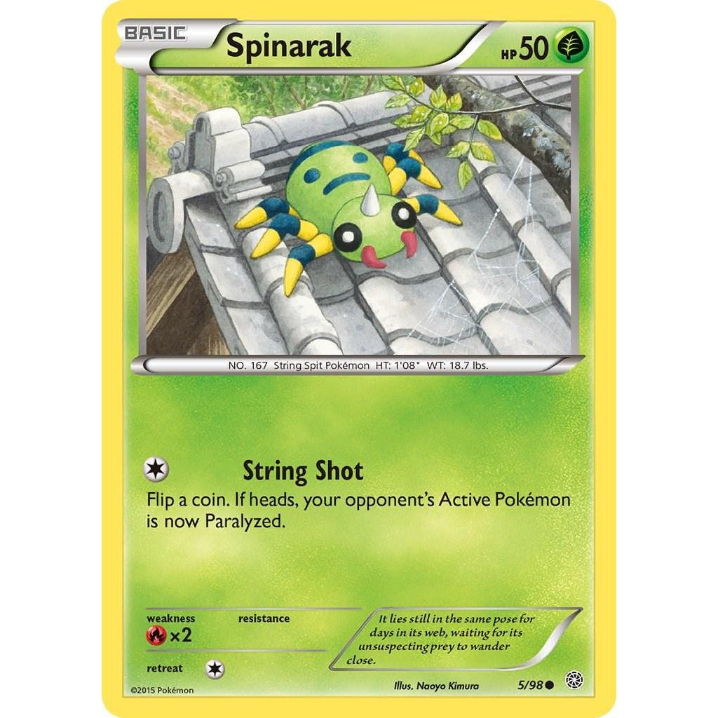 Spinarak 5/98 - Ancient Origins (Engelsk / Near Mint)