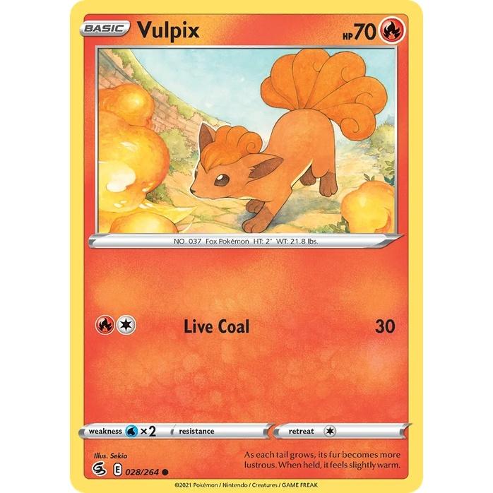 Vulpix - Fusion Strike (Common) [FST-28] English / Near Mint / Normal