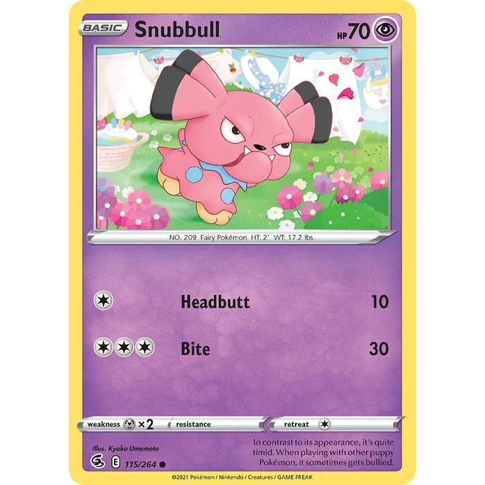 Snubbull - Fusion Strike (Common) [FST-115] English / Near Mint / Normal