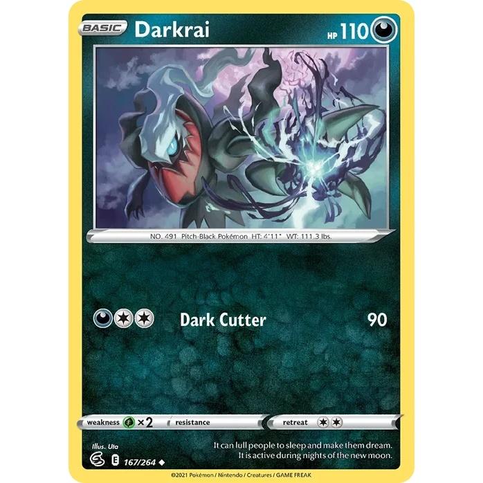Darkrai - Fusion Strike (Uncommon) [FST-167] English / Near Mint / Normal