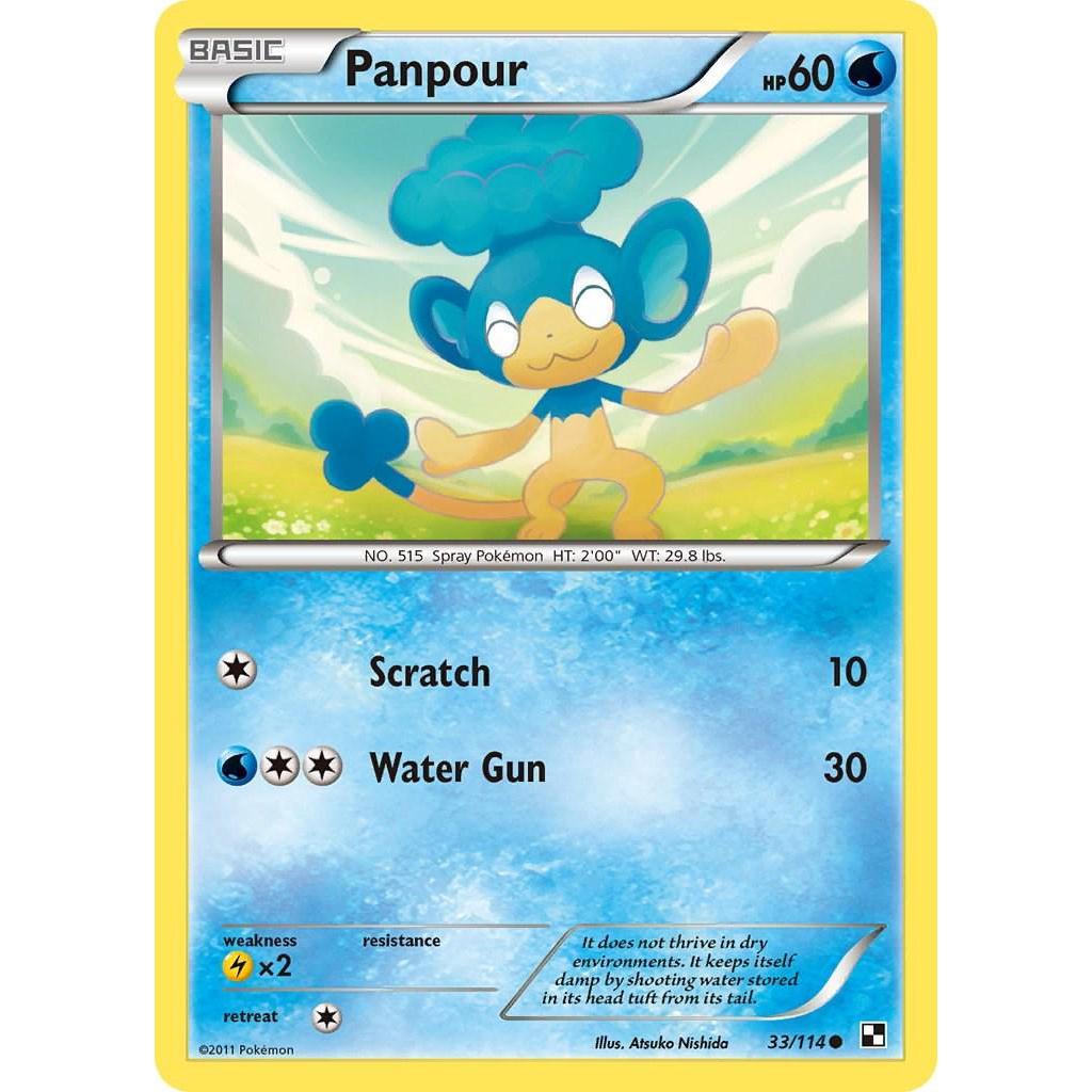 Panpour 33/114 - Black & White (Engelsk / Near Mint)