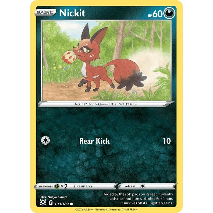 Nickit - Astral Radiance (Common) [ASR-103] English / Near Mint / Normal