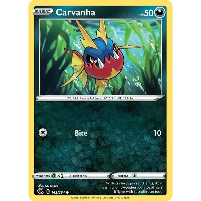 Carvanha - Fusion Strike (Common) [FST-162] English / Near Mint / Normal