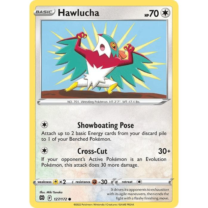Hawlucha 127/172 - Brilliant Stars (Engelsk / Near Mint)