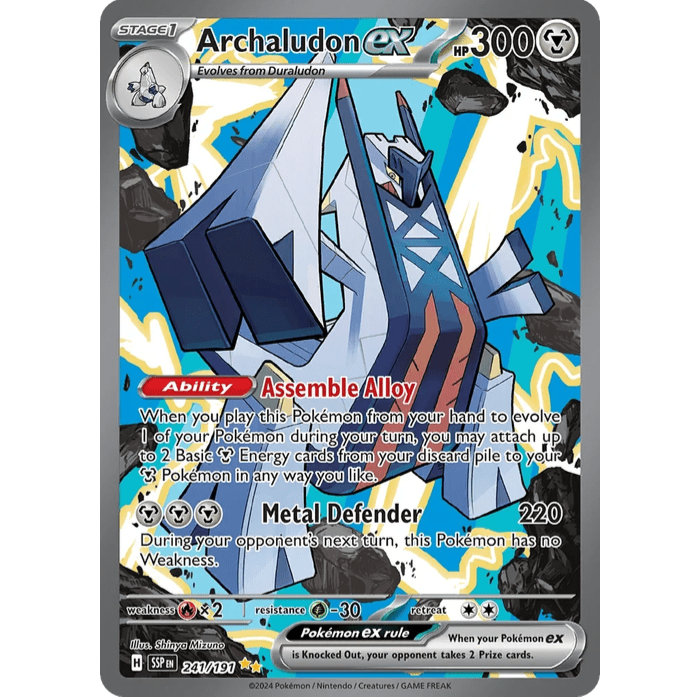 Archaludon ex 241/191 - Surging Sparks