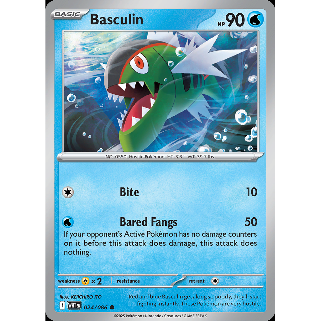 Basculin 24/086 [Reverse Holo] - White Flare