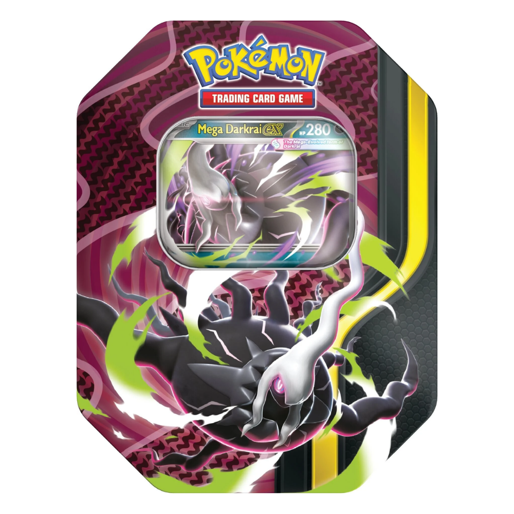 Pokémon Mega Forces Mega Darkrai ex Tin