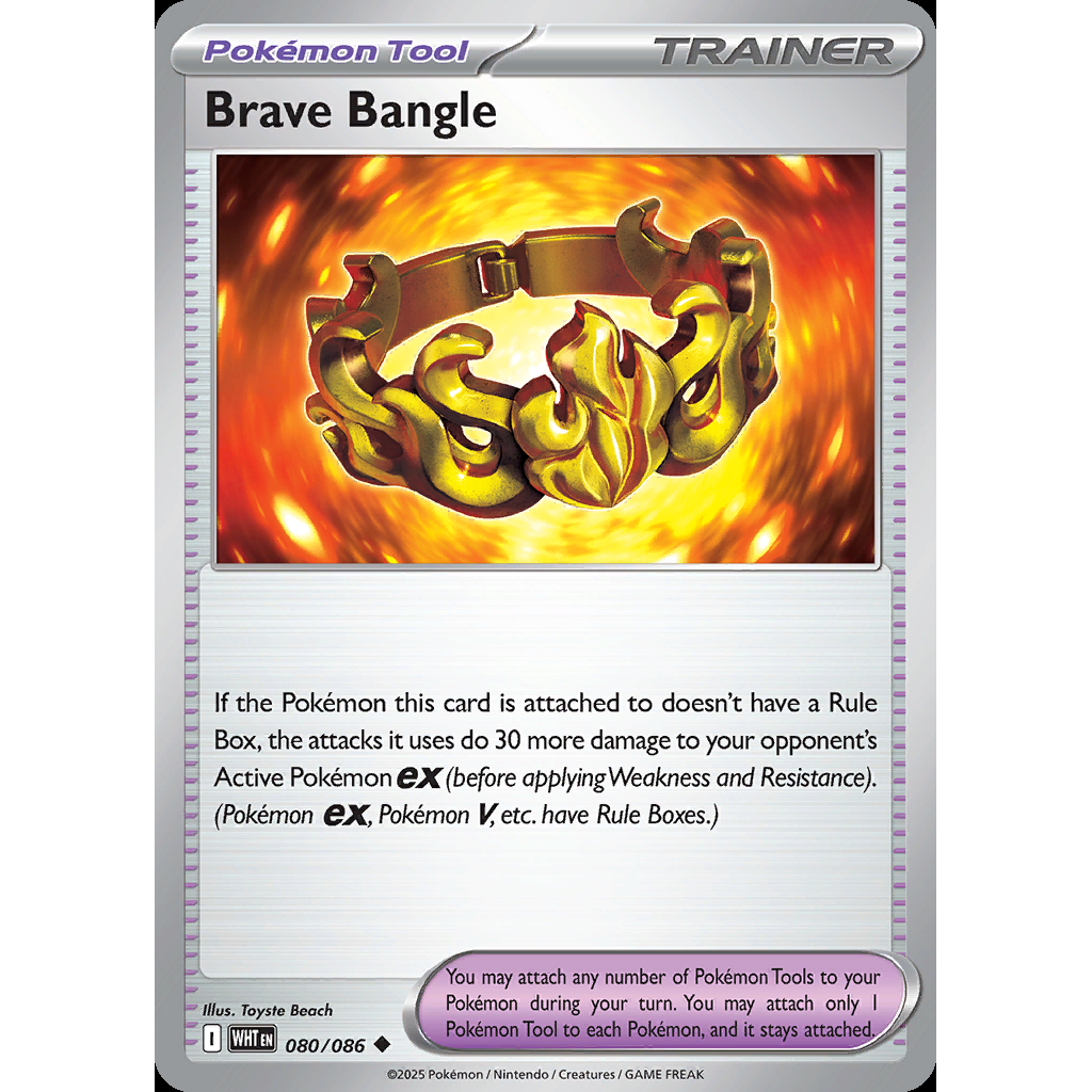 Brave Bangle 80/086 - White Flare