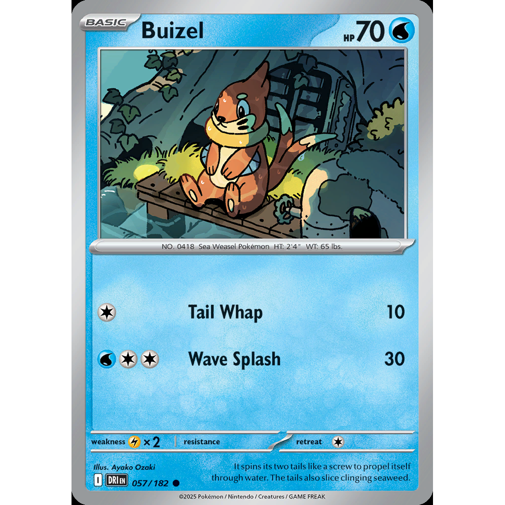 Buizel 57/182 - Destined Rivals