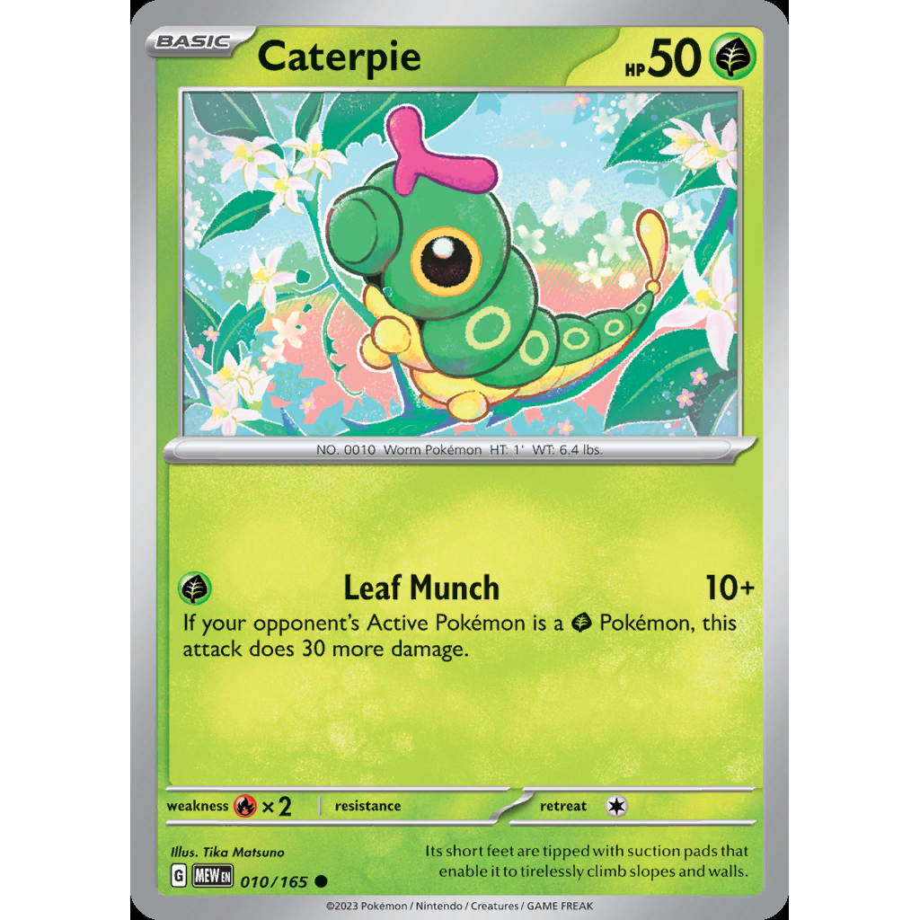 Caterpie 10/165 - 151