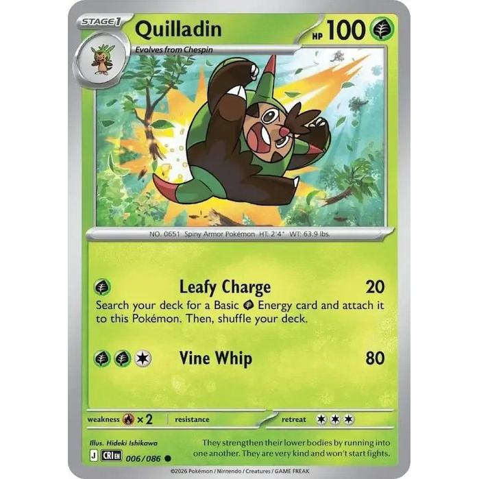 Quilladin 006/086 - Chaos Rising
