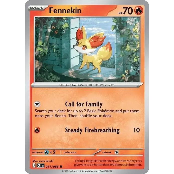 Fennekin 011/086 - Chaos Rising