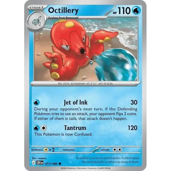 Octillery 017/086 - Chaos Rising