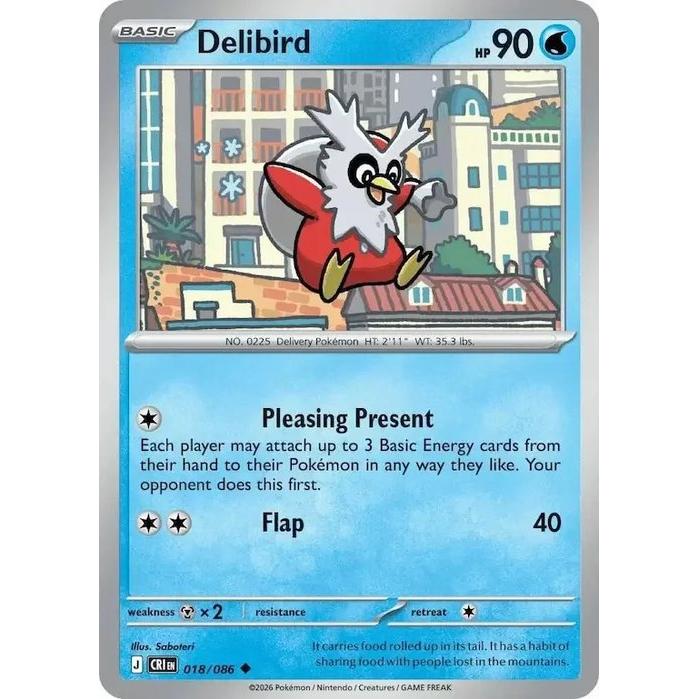 Delibird 018/086 - Chaos Rising