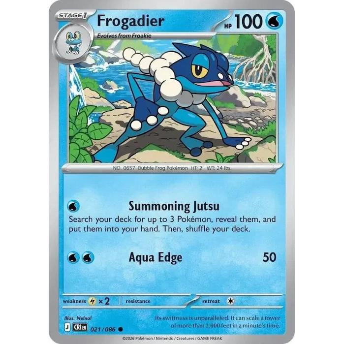 Frogadier 021/086 - Chaos Rising