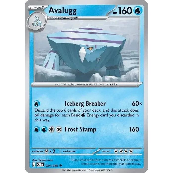 Avalugg 024/086 - Chaos Rising