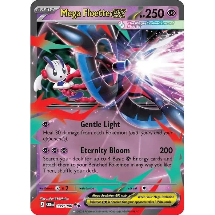 Mega Floette ex 035/086 - Chaos Rising