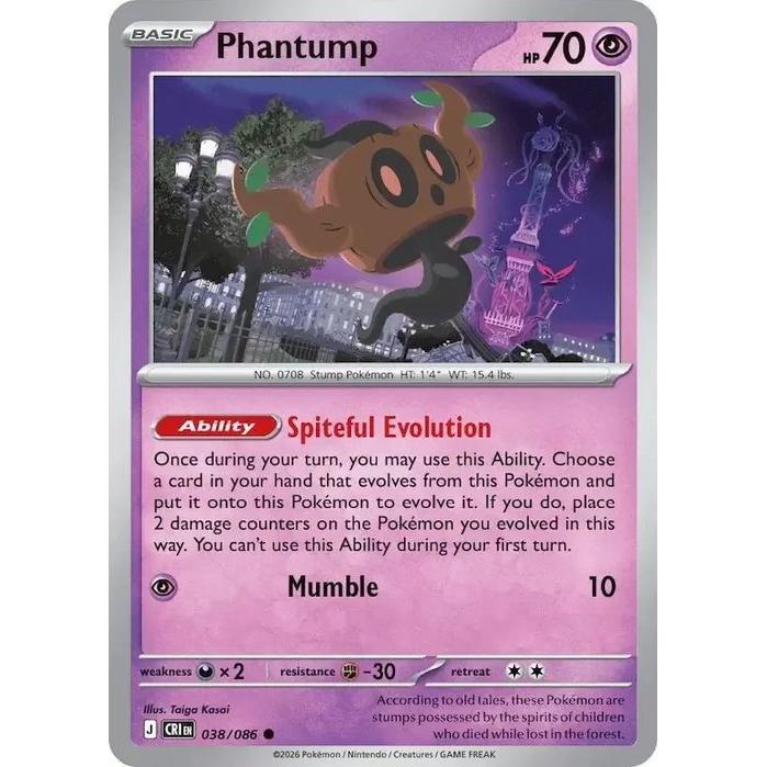 Phantump 038/086 - Chaos Rising