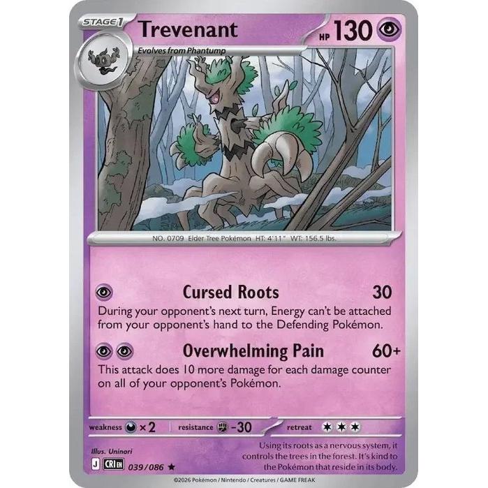 Trevenant 039/086 - Chaos Rising