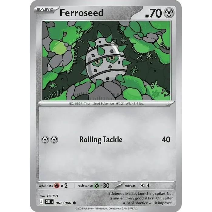 Ferroseed 062/086 - Chaos Rising