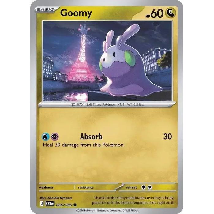 Goomy 066/086 [Reverse Holo] - Chaos Rising