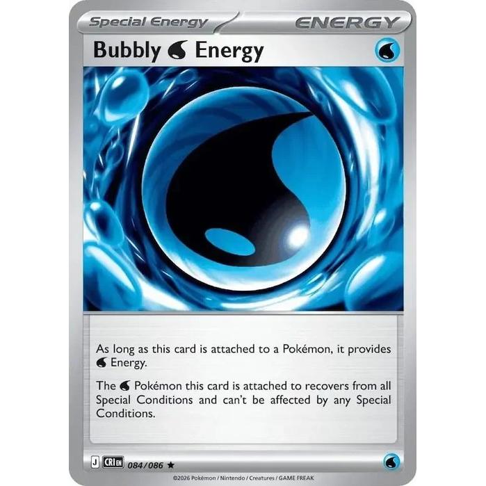 Bubbly Water Energy 084/086 [Holo] - Chaos Rising