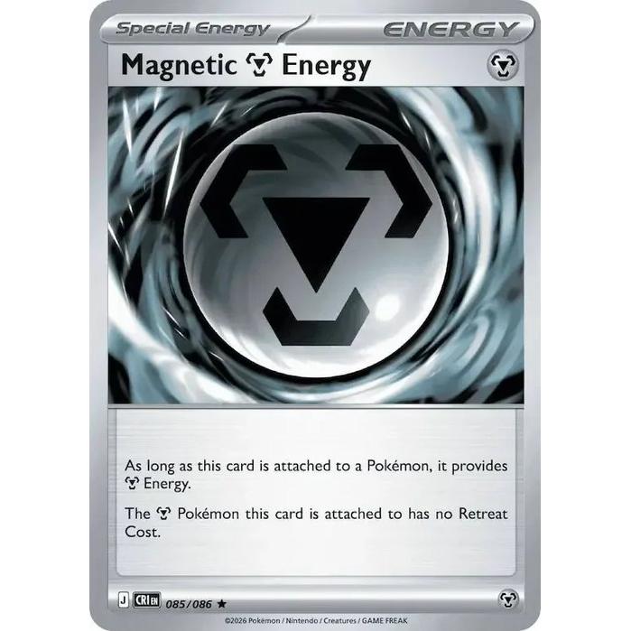 Magnetic Steel Energy 085/086 [Reverse Holo] - Chaos Rising