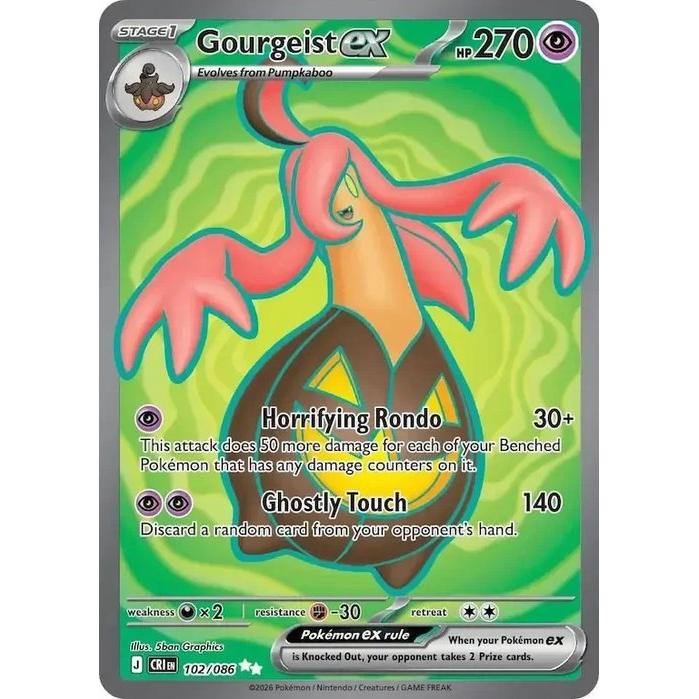 Gourgeist 102/086 - Chaos Rising