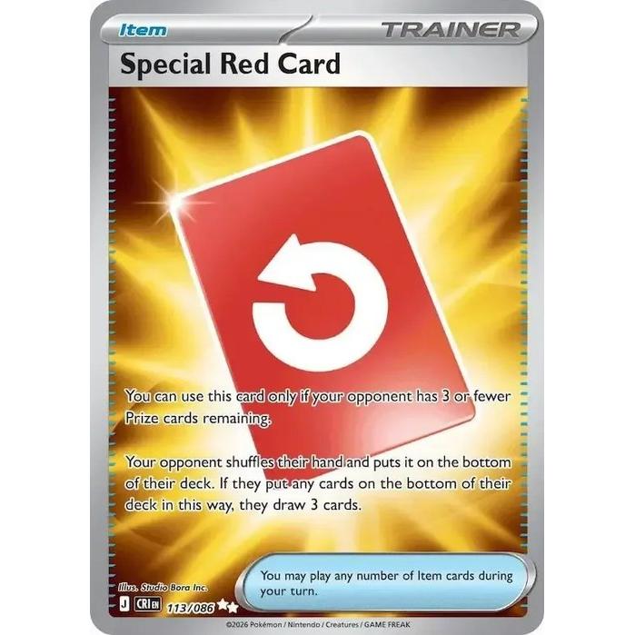Special Red Card 113/086 - Chaos Rising