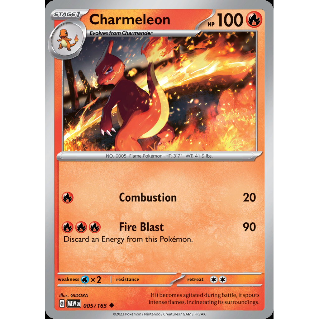 Charmeleon 5/165 - 151