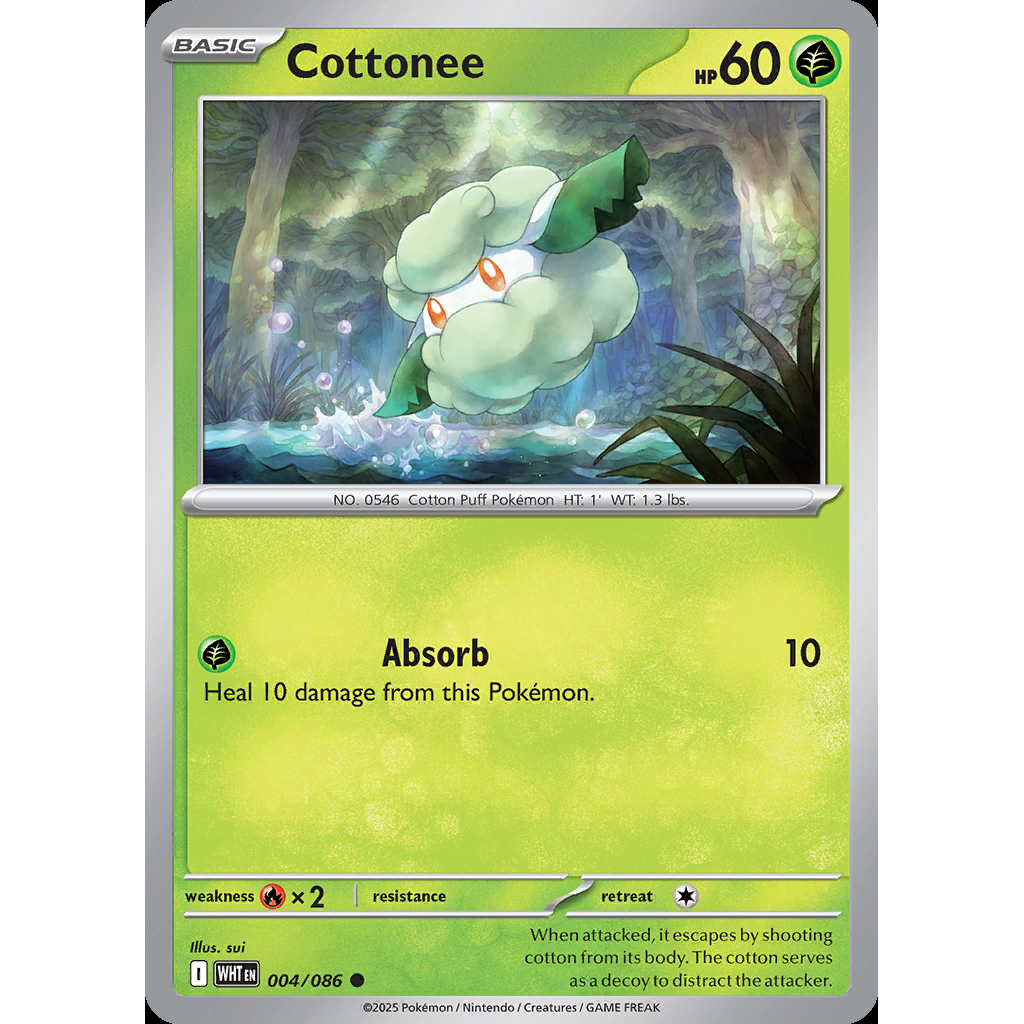 Cottonee 4/086 - White Flare
