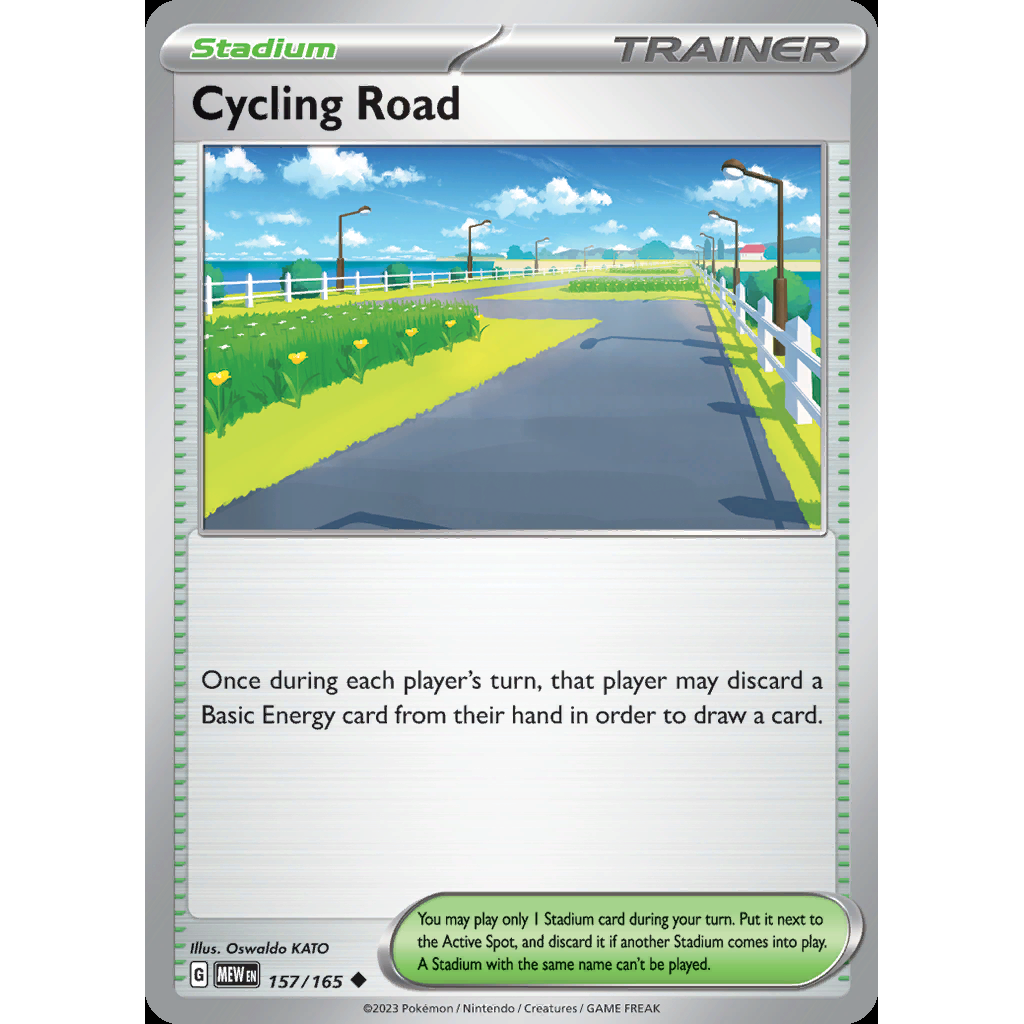 Cycling Road 157/165 [Reverse Holo] - 151