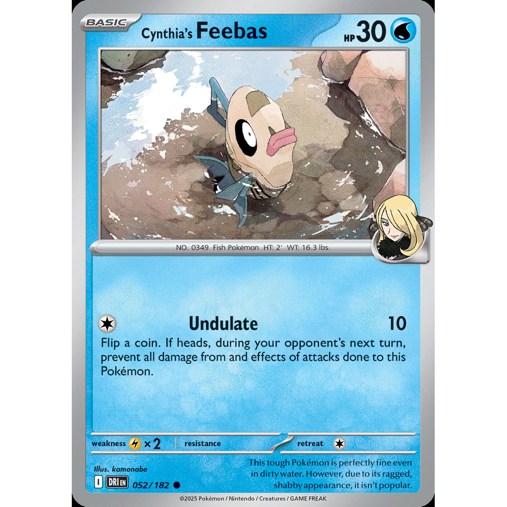 Cynthia’s Feebas 52/182 - Destined Rivals