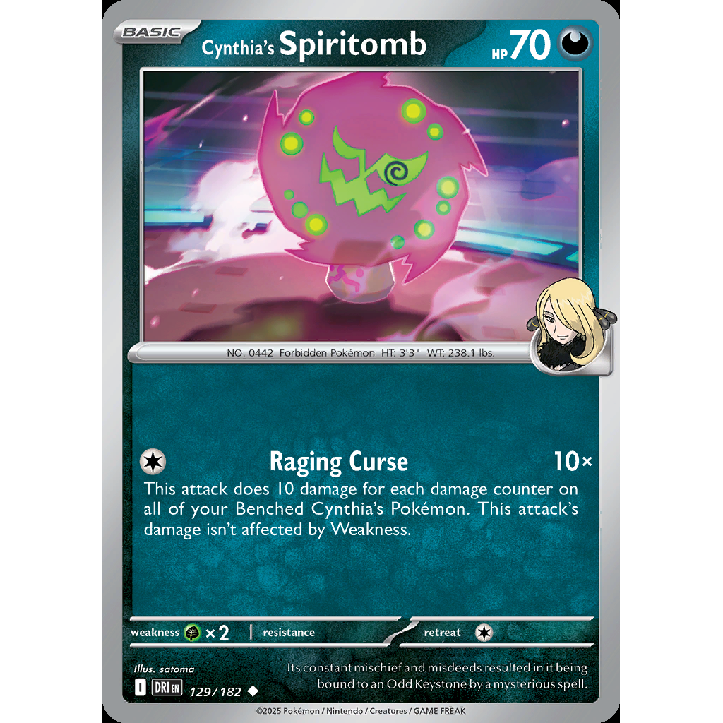 Cynthia’s Spiritomb 129/182 - Destined Rivals