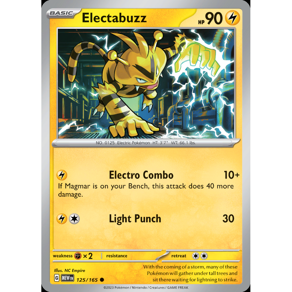 Electabuzz 125/165 - 151