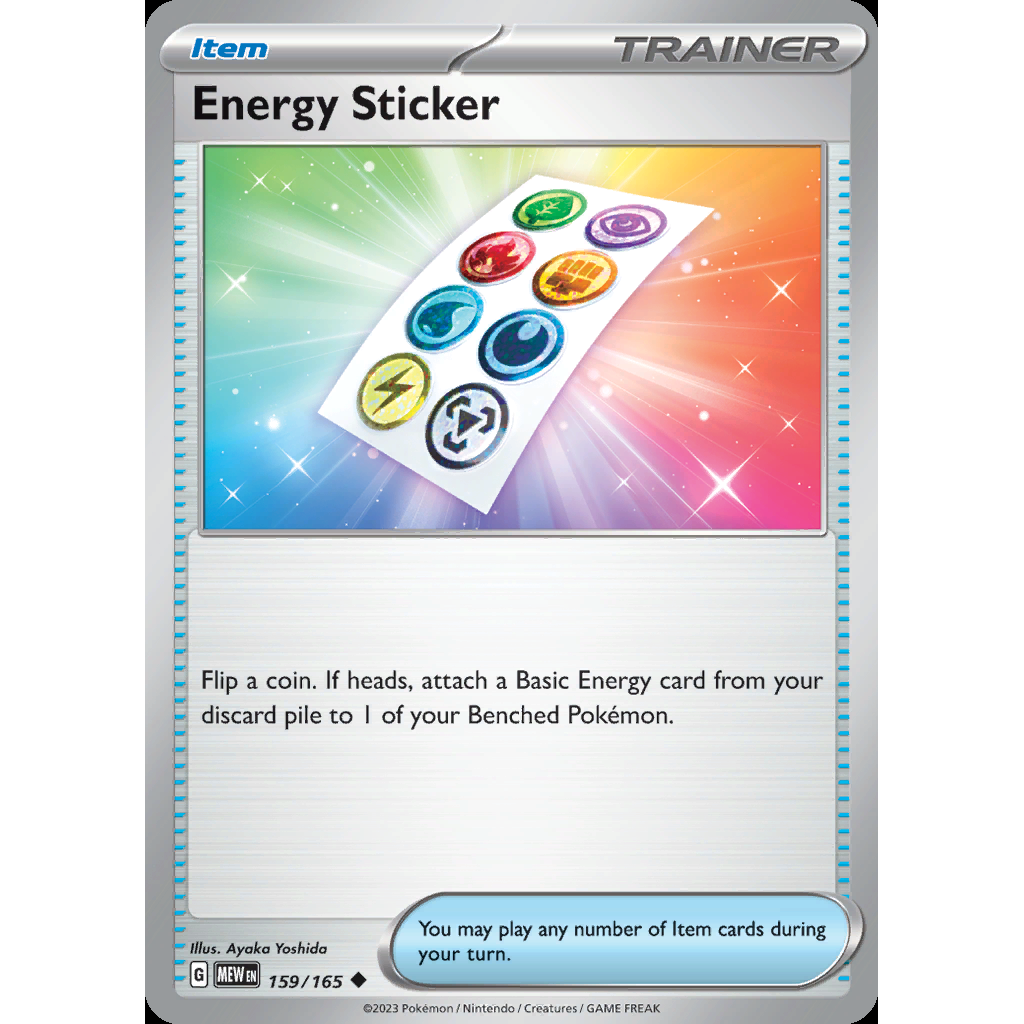 Energy Sticker 159/165 - 151