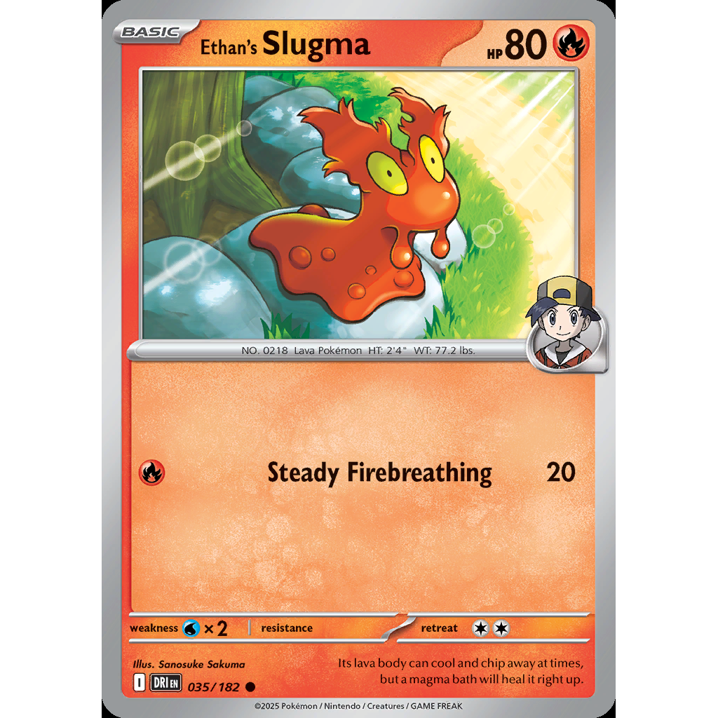 Ethan’s Slugma 35/182 - Destined Rivals