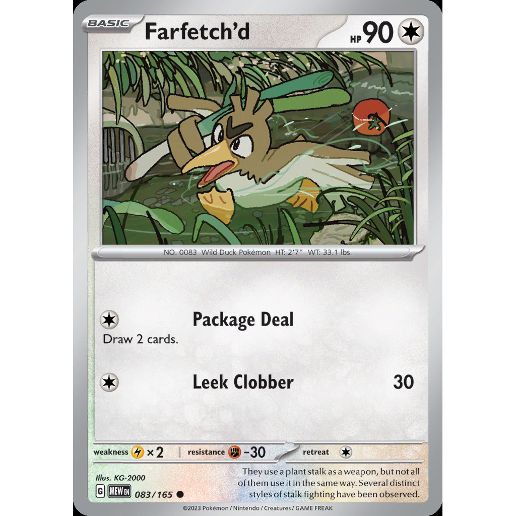 Farfetch’d 83/165 - 151
