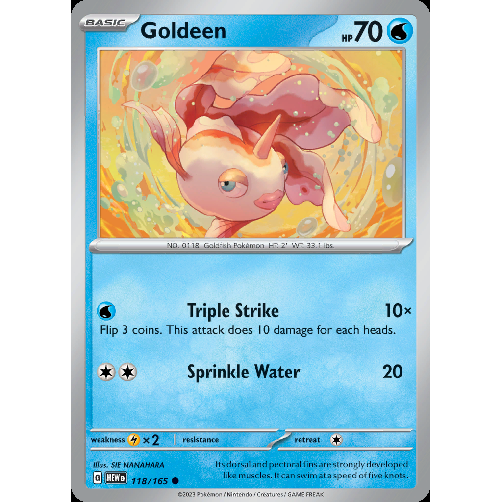 Goldeen 118/165 - 151