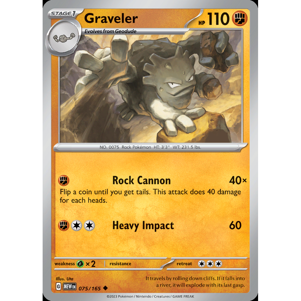 Graveler 75/165 - 151