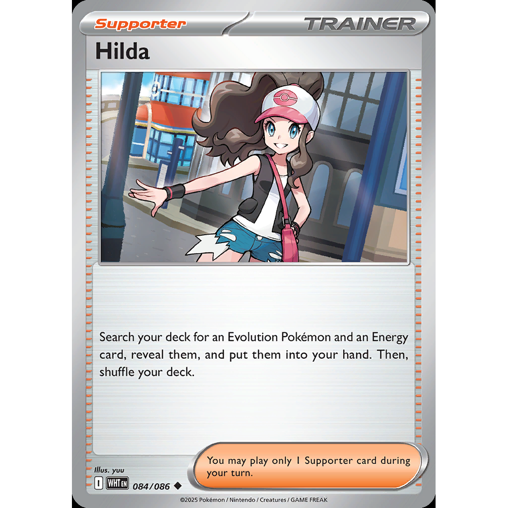 Hilda 84/086 [Reverse Holo] - White Flare