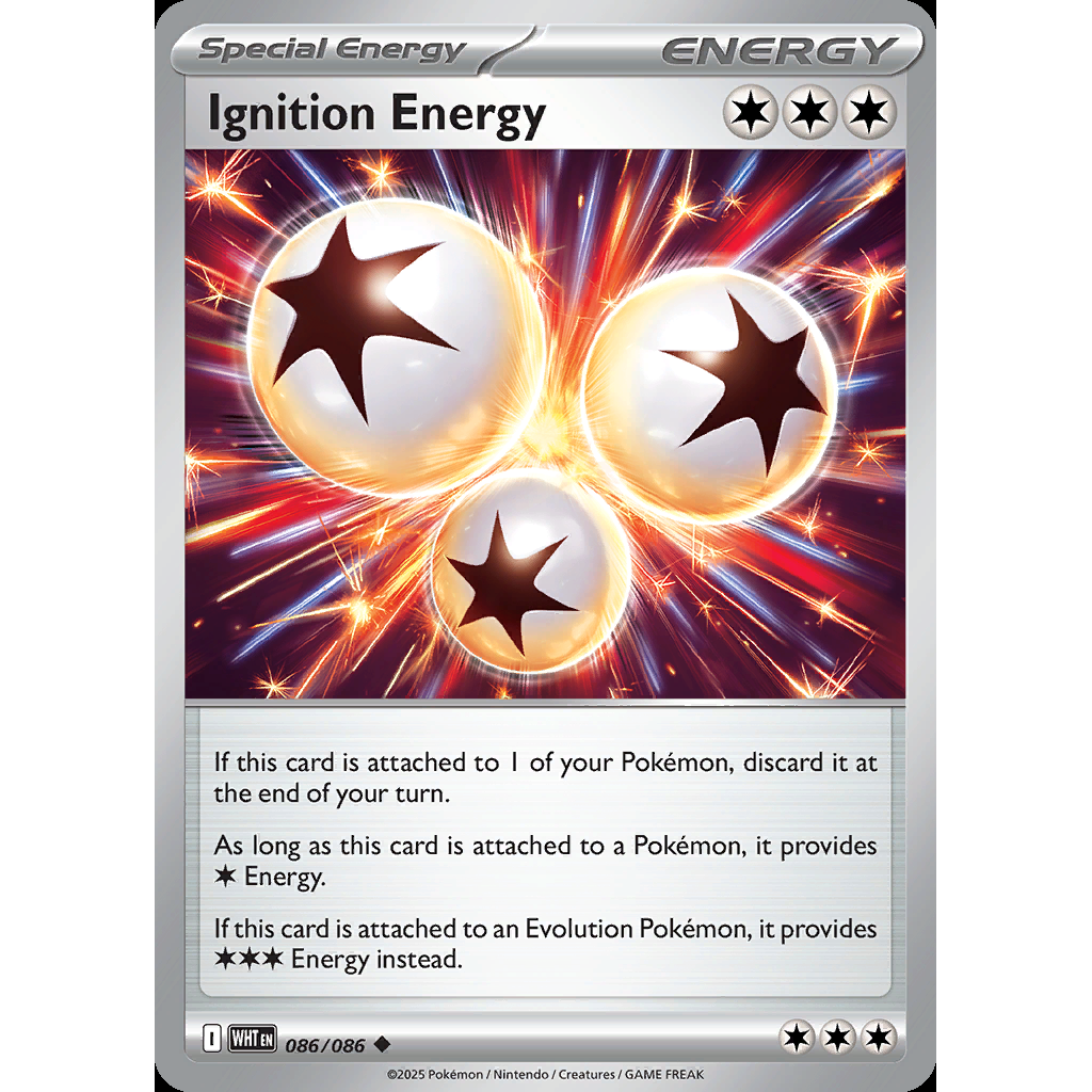 Ignition Energy 86/086 - White Flare