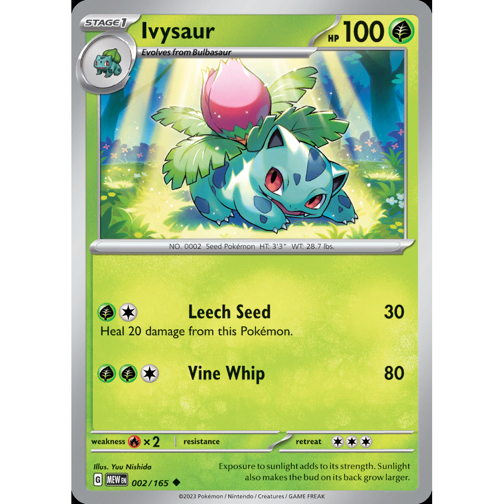 Ivysaur 2/165 [Reverse Holo] - 151