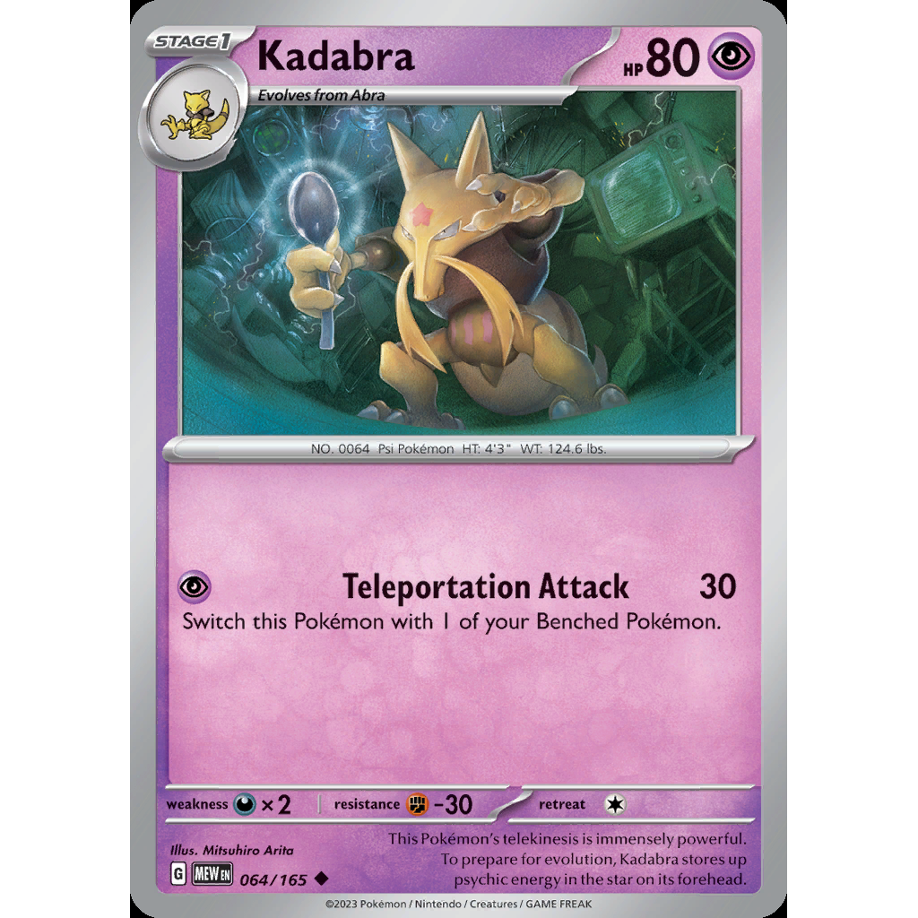 Kadabra 64/165 - 151