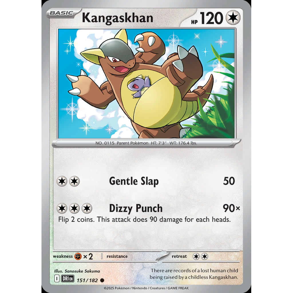 Kangaskhan 151/182 [Reverse Holo] - Destined Rivals