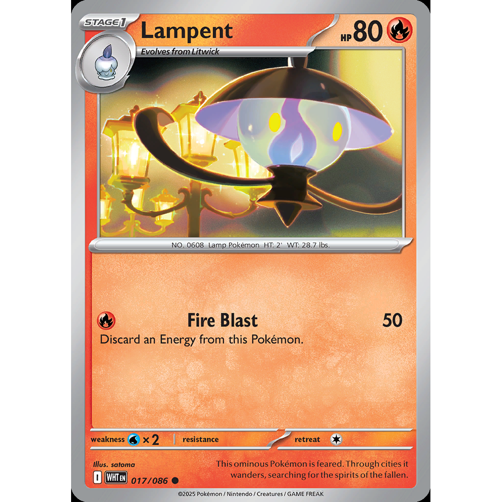 Lampent 17/086 - White Flare