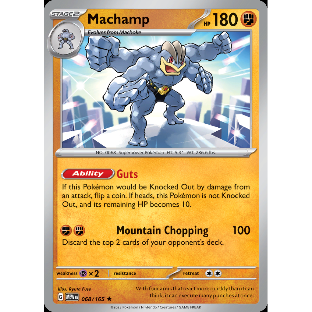 Machamp 68/165 [Holo] - 151