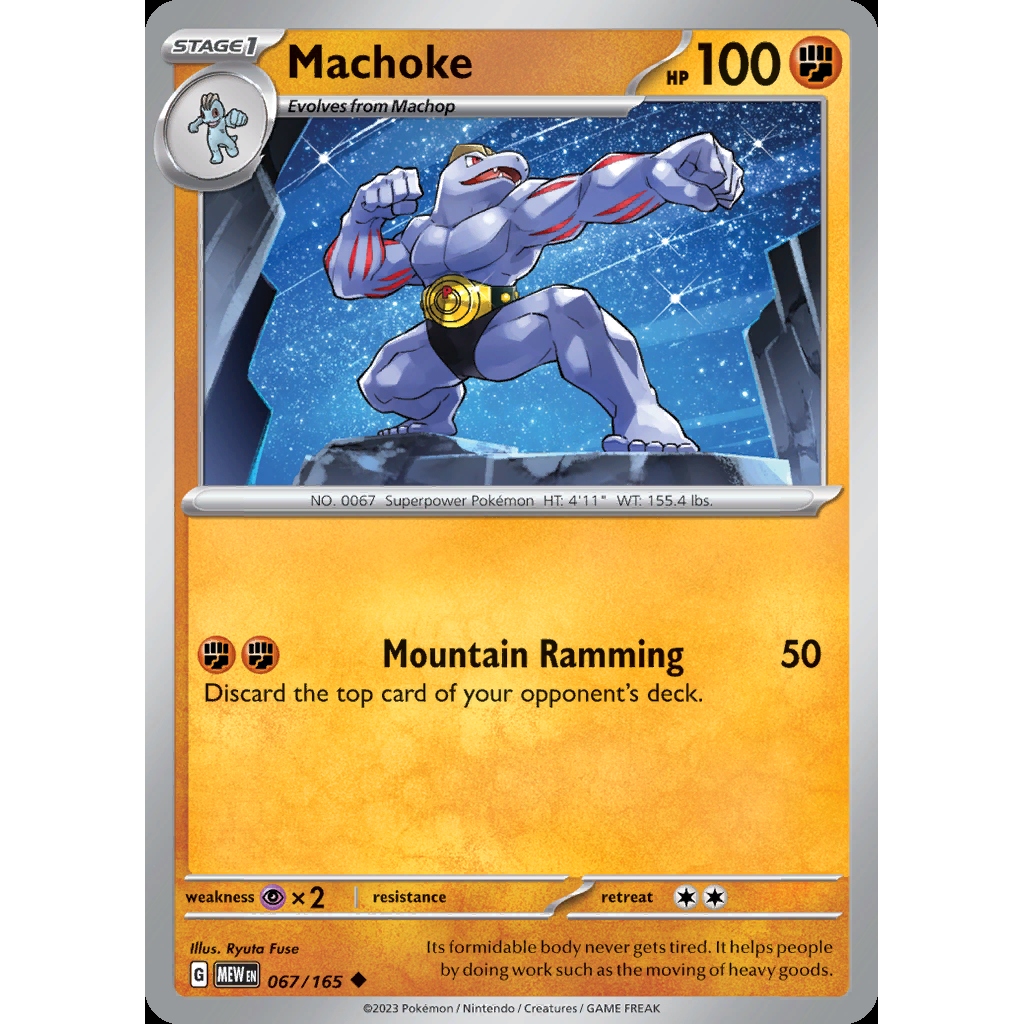 Machoke 67/165 - 151