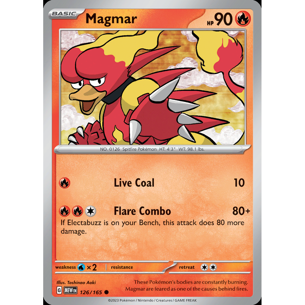 Magmar 126/165 - 151