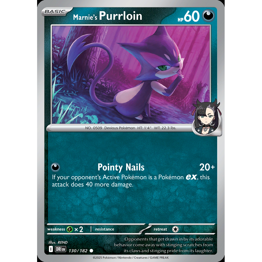 Marnie’s Purrloin 130/182 - Destined Rivals